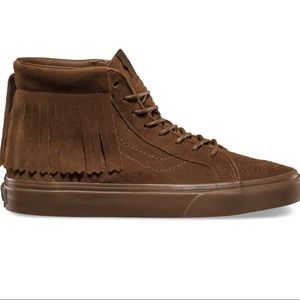 Woman’s Fringe Vans size 9